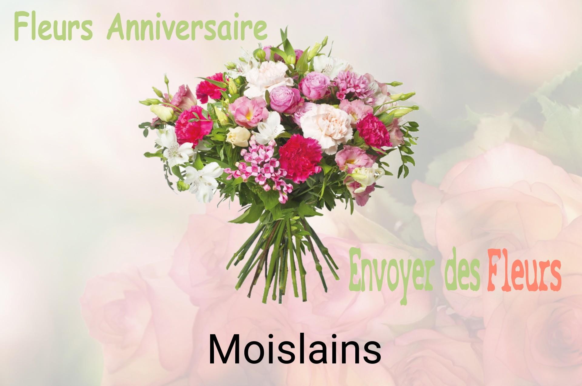 Bouquet de fleurs d’anniversaire livré à Moislains